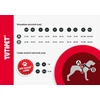 Kép 2/2 - KT. Yutipet Safety Harness (XS) - hám (biztonági,terepszín) kutyák részére (36-47cm/20mm) max:5kg