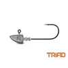 Kép 1/11 - Gallérral ellátott Delphin TRIAD jigfej / 5 db - 20g-4/0