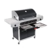 Kép 3/9 - Barbecook BC-GAS-2031 Siesta 612 Black Edition gázgrill, tárolóval, oldalégővel, nyárs égőfejjel, 143x56x120cm