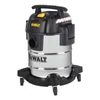 Kép 2/4 - DeWALT DXV25S száraz-nedves porszívó, rozsdamentes váz, 25 liter, 15 Kpa, 37,8 l/s, 8 tartozék, 1050 W