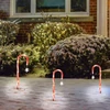 Kép 3/4 - Home CDY3LED világító cukorbot szett, kül- és beltéri kivitel, 3 db cukorbot vezetékkel összekötve, cukorbotonként 5 db melegfehér LED