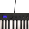 Kép 3/4 - Home HFP1 összecsukható zongora, 88 billentyű, 128 választható hangszín és ritmus, 20 demó dal, beépített sztereó hangszóró, LCD kijelző, Bluetooth kompatibilis