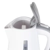 Kép 2/2 - Home HG VF 05 vízforraló, teljesítmény 2000 W, 1,2 literes víztartály, 360°-ban forgatható állvány, rejtett fűtőszál, fehér
