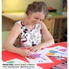 Kép 5/5 - Home Kids BB AL01 asztali lámpa, Bogyó és Babóca, fém + műanyag test, vászon búra, E14, max. 25 W,