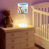 Kép 2/5 - Home Kids BB AL01 asztali lámpa, Bogyó és Babóca, fém + műanyag test, vászon búra, E14, max. 25 W,