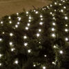 Kép 1/6 - Home KLN 240C/WH LED-es háló, 3x3 m / 240 db hidegfehér LED, zöld vezeték, állófényű, hálózati adapter, kül- és beltéri kivitel