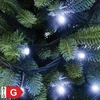 Kép 1/5 - Home KSI 100/WH LED-es fényfüzér, 10 m / 100 db hidegfehér LED, állófényű, fekete vezeték, kül- és beltéri kivitel