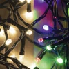 Kép 2/5 - Home LED 202R/WW/M LED-es DUAL COLOR fényfüzér, 14 m / 200 db melegfehér és színes LED, távirányító, 2 fényprogram, hálózati adapter, kül- és beltéri kivitel