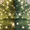 Kép 1/2 - Home LED205WWWH LED-es dual color fényfüzér, kül- és beltéri kivitel, 200 db melegfehér/hidegfehér LED, 14 m füzérhossz