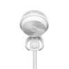 Kép 2/4 - Home WFM 2 fali ventilátor, 30 W, 3 fokozat, 18 cm-es lapátátmérő, állítható dőlésszög, zsinórkapcsoló, fehér