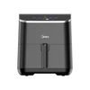 Kép 2/3 - MIDEA MAD55005APKH Air Fryer, forrólevegős fritőz, 4.6 l kosár, 5.7 l üst, 1500 W, 60 p időzítő, 200 °C hőmérséklet, lecsatolható sütőkosár