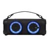 Kép 2/5 - SAL BT 3000 hordozható bluetooth kihangosító, 2 x 16 W, sztereó boombox, USB, beépített mikrofon, RGB LED, ~4,5 óra üzemidő