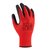 Kép 1/2 - STALCO Perfect 10-es mártott kesztyű piros S-Latex R 6