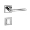 Kép 2/2 - Inox négyzetrozettás BB kilincs