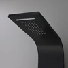 Kép 6/9 - Alegro Black hidromasszázs zuhanypanel, rozsdamentes acél