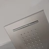 Kép 9/9 - Alegro Silver hidromasszázs zuhanypanel, rozsdamentes acél