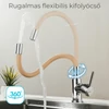 Kép 2/9 - Corin álló mosogató csaptelep flexibilis kifolyócsővel bézs