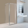 Kép 2/4 - Flexi sarokba szerelhető szögletes zuhanykabin 90x90 cm zuhanytálca nélkül