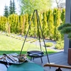 Kép 8/8 - MIR281 szén grill készlet háromlábú állvánnyal