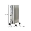 Kép 3/9 - Norde 7 tagos olajradiátor 600W/900W/1500W