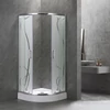 Kép 8/9 - Spirit BAMBOO 80x80x194 cm íves zuhanykabin, erősített akril zuhanytálcával