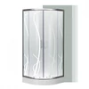 Kép 1/9 - Spirit BAMBOO 90x90x194 cm íves zuhanykabin, erősített akril zuhanytálcával