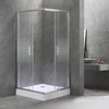 Kép 7/9 - Spirit Mátrix 80x80 cm-es szögletes zuhanykabin, erősített akril zuhanytálcával