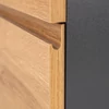 Kép 6/6 - Vario Pull 80 komplett fürdőszoba bútor antracit-tölgy