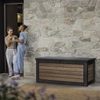 Kép 5/5 - Decocoat műanyag kerti láda 630 L dió