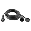 Kép 1/6 - Home NV715BK hosszabbító gumikábel, 15 méter, H07RN-F, zárófedéllel, max. 3500 W, IP44, fekete