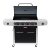 Kép 9/9 - Barbecook BC-GAS-2031 Siesta 612 Black Edition gázgrill, tárolóval, oldalégővel, nyárs égőfejjel, 143x56x120cm