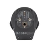 Kép 5/5 - q2power 1.100110-TH utazóadapter, World to Europe USB, USB 5V 2.4A, max. 16 A, 250 V - 4000 W teljesítmény