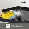 Kép 5/6 - Clara 120 cm szögletes üveg étkezőasztal fekete