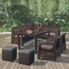 Kép 2/5 - Corfu Relax duo cube kerti bútor garnitúra barna
