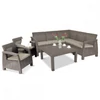 Kép 1/3 - Corfu relax duo set kerti bútor garnitúra cappuccino