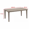 Kép 2/2 - Futon 6+1 kerti bútor garnitúra cappuccino