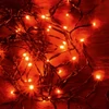 Kép 2/4 - Home KII 100/R LED-es fényfüzér, 8 m / 100 db piros LED, állófényű, zöld vezeték, hálózati adapter, beltéri kivitel