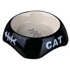 Kép 3/3 - Trixie Ceramic Bowl - kerámia tál (vegyes színekben) macskák részére (0,2l /Ø13cm)