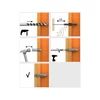 Kép 3/3 - KOELNER 36 db 6x28mm UNO szett univerzális tipli+ csavar R-S11-UNO-06+/36