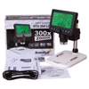 Kép 2/3 - 20-300X digitális mikroszkóp kamerával, 4,3" LCD kijelzővel DTX 350 LCD