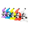 Kép 3/3 - Levenhuk, Inc., USA 64-1280X oktató mikroszkóp készlet könyvvel Rainbow 50L PLUS Lime