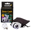 Kép 2/3 - Levenhuk, Inc., USA 50X csipeszes zseb mikroszkóp telefonhoz akkus Led- UV világítással Zeno Cash ZC7