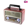 Kép 2/5 - SAL RRT3 retro táskarádió, stereo multimédia lejátszó, BT, USB/microSD, AUX, 3-sávos rádió, hálózati/elemes