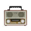 Kép 3/5 - SAL RRT3 retro táskarádió, stereo multimédia lejátszó, BT, USB/microSD, AUX, 3-sávos rádió, hálózati/elemes