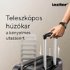 Kép 2/9 - TraveLux Max kabinbőrönd keményfedeles levehető kerékkel 50x40x20 cm fekete