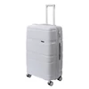 Kép 1/9 - TraveLux Voyager nagy bőrönd keményfedeles 76x50x29 cm szürke