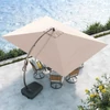Kép 7/9 - Solano kerti napernyő 4 m bézs