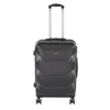 Kép 9/9 - TraveLux Max közepes bőrönd keményfedeles 68x45x25 cm fekete