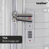 Kép 8/9 - TraveLux Voyager kabinbőrönd keményfedeles levehető kerékkel 55x40x20 cm szürke