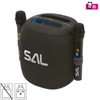 Kép 1/6 - SAL PARCUBE boombox, 100 W, 2db vezeték nélküli mikrofon, 5db hangszóró, LED fényeffekt, IPX6 védelem, bluetooth